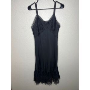Vintage Charmode slip dress whimsigoth babydoll fairy witchy romantic 60s 38 M